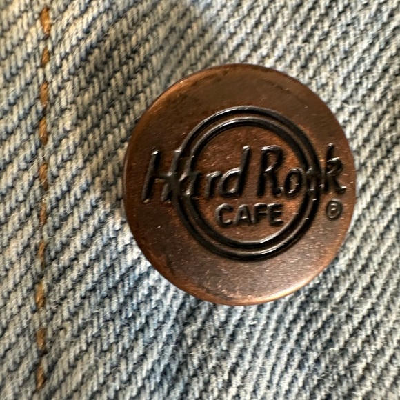 Hard Rock Cafe Guangzhou Light Blue Jacket with Embroidered Logo - Picture 10 of 11
